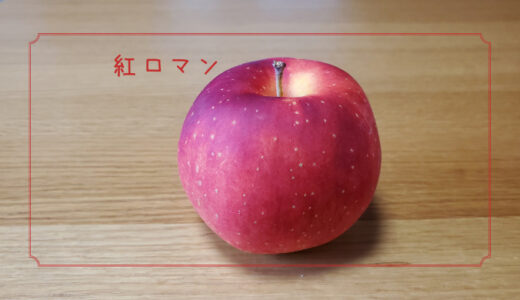 【紅ロマン】岩手県生まれのロマンあふれる真っ赤なりんご｜りんごの品種を勉強する#35
